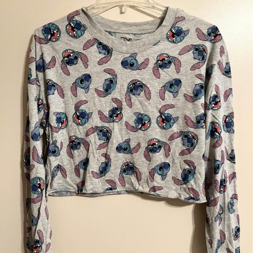 Disney Stitch Graphic Long-sleeve Tee